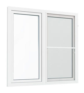 Окно ПВХ 1450 x 1415 двухкамерное - EXPROF Practica
 Королёв