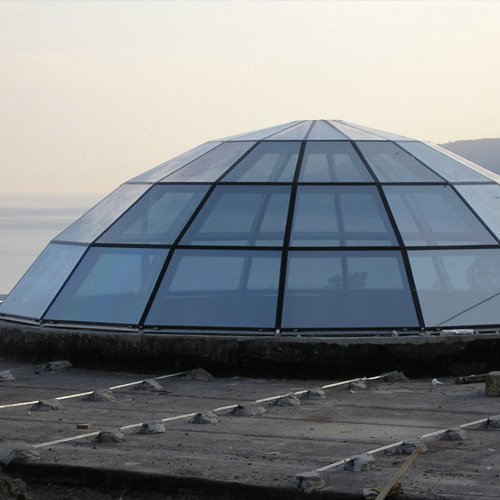 Ремонт стеклянного купола Королёв