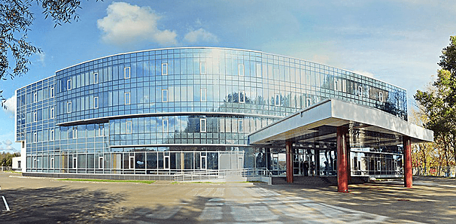 панорамные фасады учебно-тренировочного центра Королёв